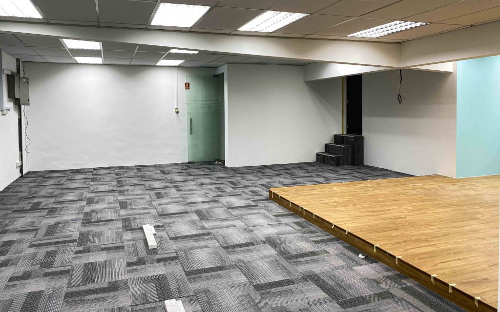 turnkey renovation office 3 with platform