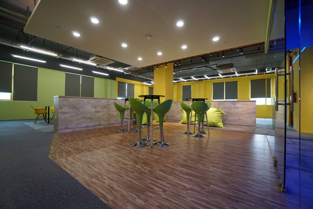 office renovation reception view 3