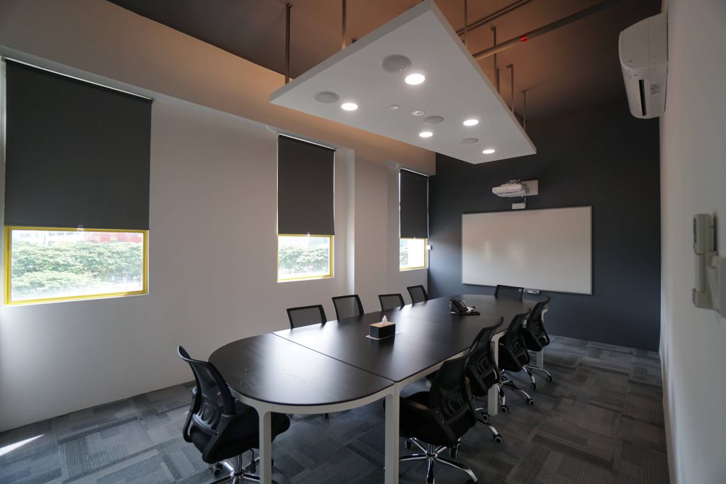 office renovation meeting room view 1