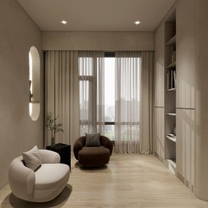 Wabi-Sabi Interior Design, Cream Theme, Singapore renovations