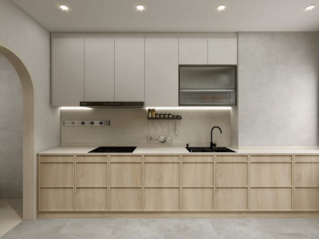 Immaculate Japandi Interior Design, Singapore renovations