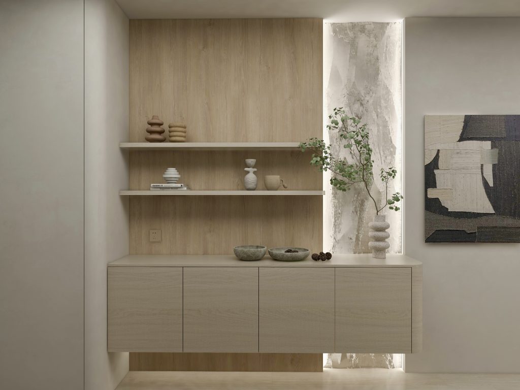 Immaculate Japandi Interior Design, Singapore renovations