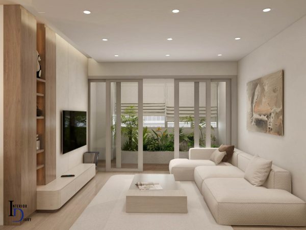 wabi sabi interior design living room