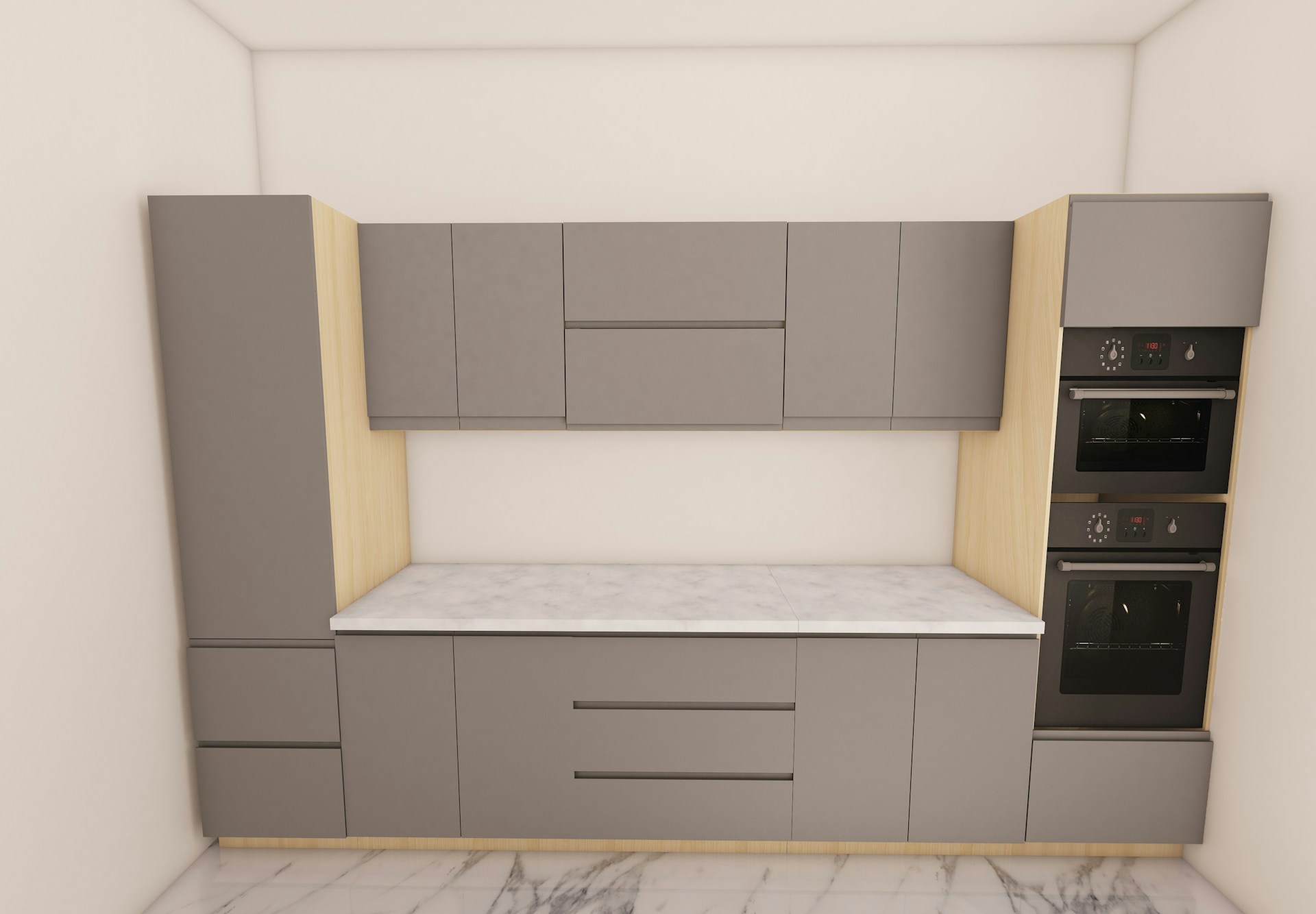 ali-kol-W8-lX1QT7Wk-unsplash built in cabinets in a kitchen with chance of releasing formaldehyde in home when not treated properly