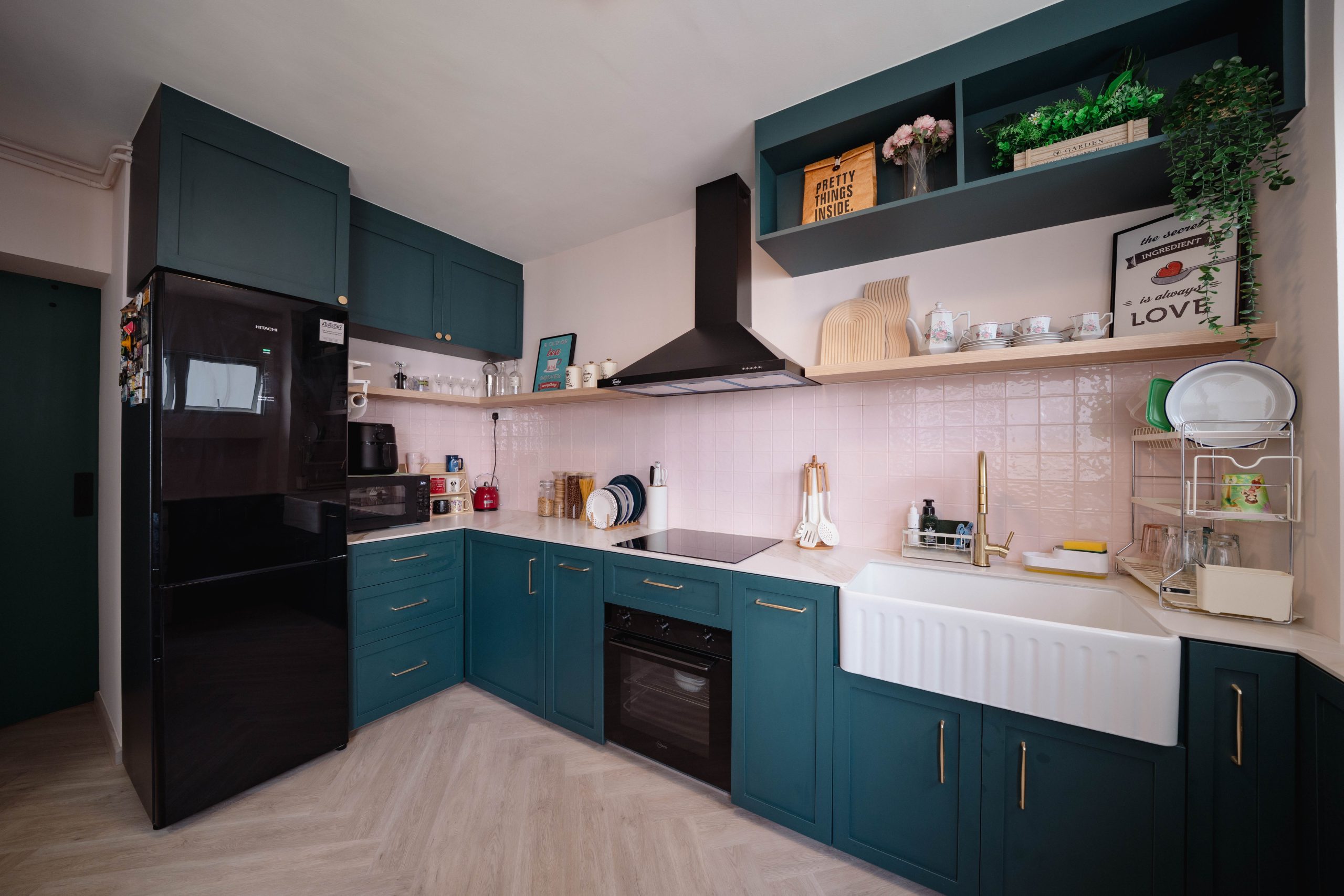 farmhouse interior design kitchen 1