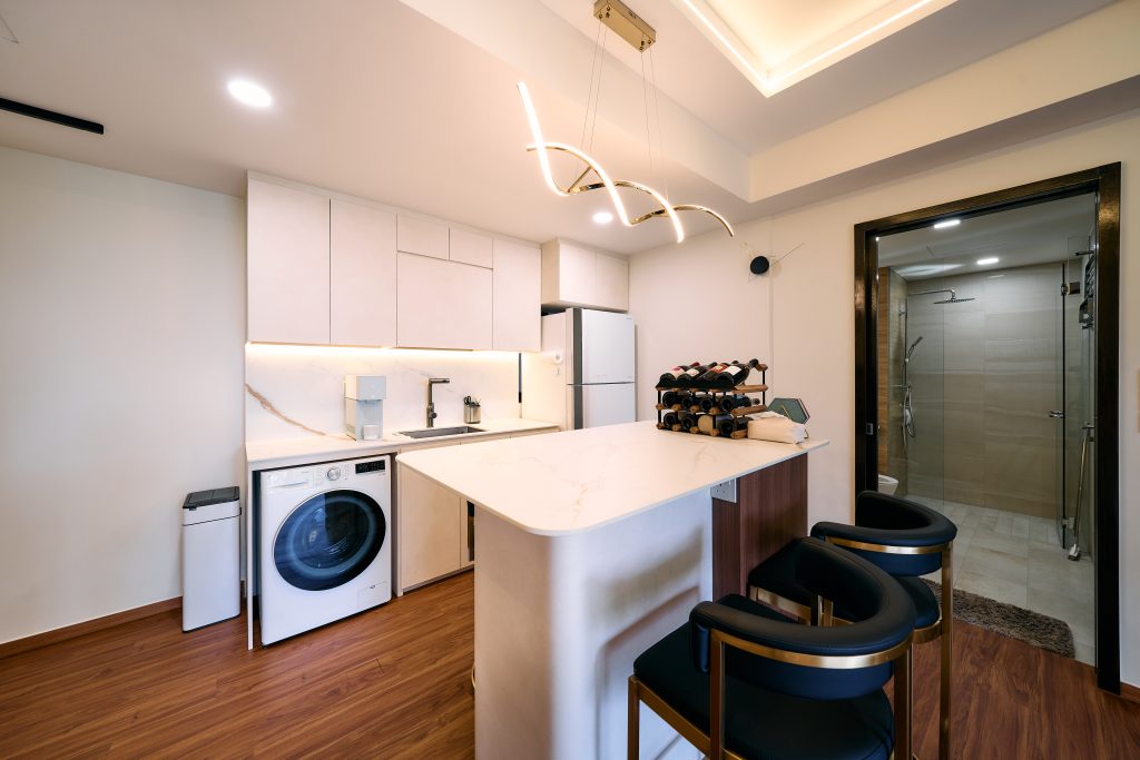 10 Sims Drive HDB Renovation Kitchen Island