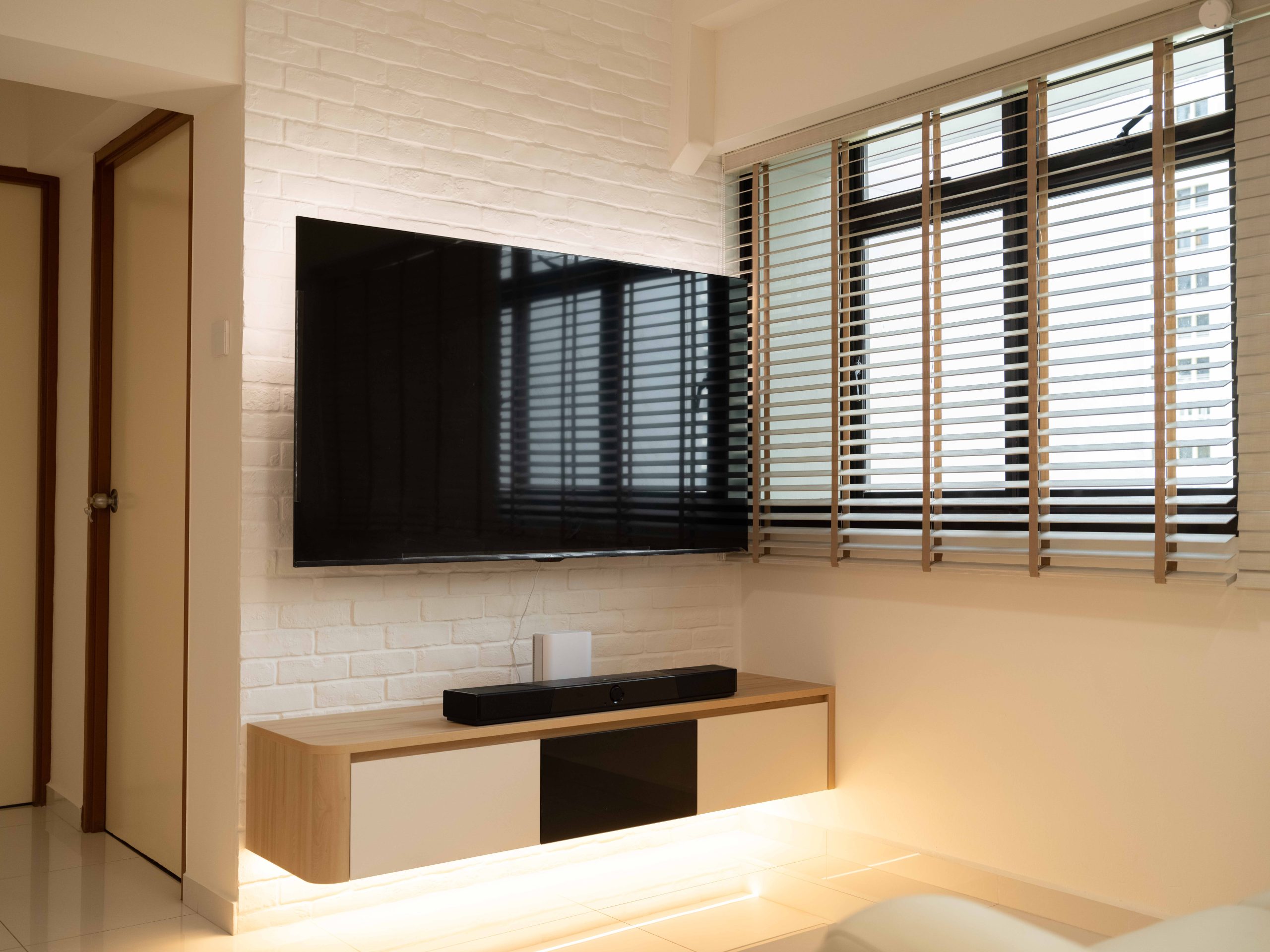 scandi hdb renovation, by Interior Diary, living room